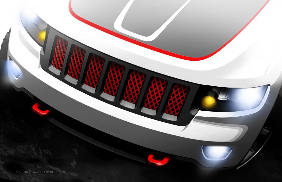  Jeep Grand Cherokee Trailhawk Concept 2012 года  (фото 12 из 25)